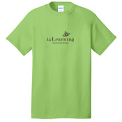 ADULT, T Shirt, Short Sleeve, Front and Back, i4Learning Logo_Full Color