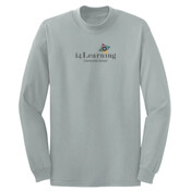 ADULT, T-Shirt, Long Sleeve, Back and Front, i4Learning logo_full color