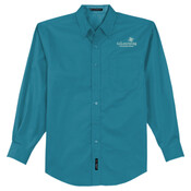 ADULT, Sport Shirt, Long Sleeve, i4Learning logo_White