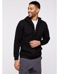 Unisex Full-Zip Fleece Hoodie Sweatshirt