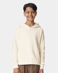 Youth Garment-Dyed Lightweight Fleece Hooded Sweatshirt