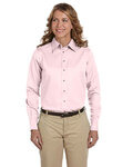 Ladies' Easy Blend™ Long-Sleeve Twill Shirt with Stain-Release