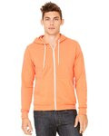Unisex Sponge Fleece Full-Zip Hoodie Sweatshirt