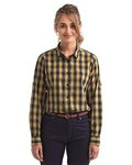 Women's Mulligan Check Cotton Dress Shirt