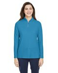 Women's Fusion ChromaSoft™ Pique Quarter-Zip Pullover