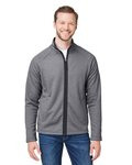 Men's Venture Heathered Stripe Full-Zip Jacket