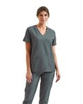 Women's Invincible V-Neck Stretch Scrub Top