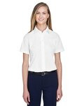 Women's Crown Collection® Broadcloth Short Sleeve Woven Dress Shirt