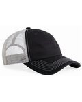 Contrast-Stitch Mesh-Back Cap