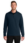Wearever Signature Double Pique 1/4 Zip