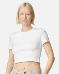 Women's Baby Rib Cropped Tee
