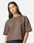 Women's French Terry Mid-Length Boxy Top