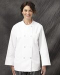Eight Pearl Button Chef Coat