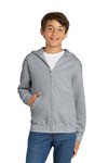 Youth Core Fleece Full Zip Hooded Sweatshirt