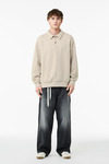 Unisex 10 Ounce Polo Sweatshirt