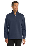 Slub Fleece 1/4 Zip Pullover