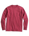 Unisex Garment-Dyed Heavyweight Long Sleeve Pocket T-Shirt