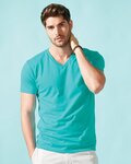 Unisex Cotton V-Neck T-Shirt