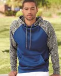 Men's Colorblocked Cosmic Fleece Hooded Sweatshirt