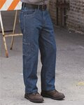 Men's Flame Resistant Pre-Washed Denim Dungaree