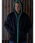 Men's Glow Full-Zip Hooded Sweatshirt