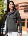 Women’s Omega Stretch Snap-Placket Hooded Sweatshirt