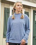 Women's Weekend Terry Mock Neck Pullover