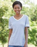 Women's Varsity Triblend V-Neck T-Shirt