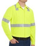 Men's Tall High Visibility Work Shirt