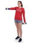 Women's Attain Wicking Long Sleeve V-Neck T-Shirt