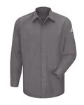 Men's Concealed-Gripper Pocketless Long Sleeve Shirt - CoolTouch® 2