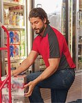 Men's Performance Knit Two Tone Polo