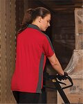 Women's Performance Knit Two-Tone Polo