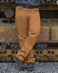 Men's Extended Sizes Duck Dungaree Pants