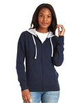 Unisex Laguna Full-Zip Hoodie Sweatshirt