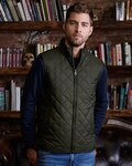 Men's Vintage Diamond Quilted Vest