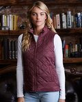 Women's Vintage Diamond Quilted Vest