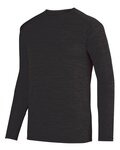Unisex Shadow Tonal Heather Long Sleeve T-Shirt