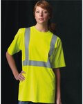 Unisex USA-Made 50/50 High Visibility Pocket T-Shirt