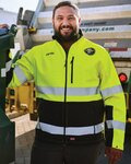 Men's Hi-Visibility Soft Shell Jacket