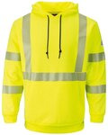 Men's Hi-Visibility Hooded Sweatshirt