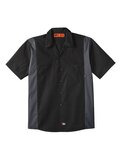 Men's Tall Industrial Colorblocked Short Sleeve Shirt