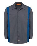 Men's Tall Industrial Colorblocked Long Sleeve Shirt