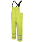 Men's Hi-Visibility Flame-Resitant Rain Bib Overall - 13 oz.