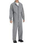 Men's Button-Front Cotton Coverall