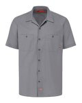 Men's Tall Industrial Short Sleeve Work Shirt