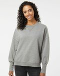 Women's Sueded Fleece Crewneck Sweatshirt