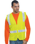 Unisex USA Made 22Surv-R Class 2 ANSI High Vis Surveyor Safety Vest