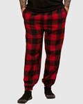Unisex Flannel Joggers