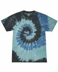 Unisex Festival Tie-Dyed Burnout T-Shirt